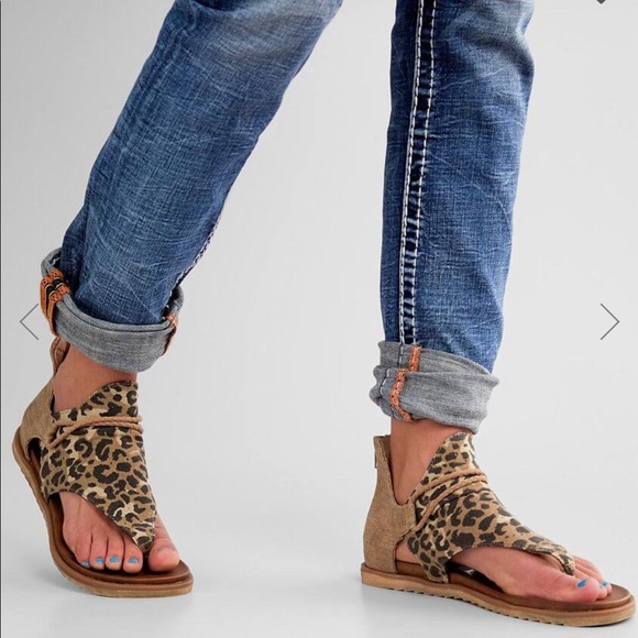 VERY G Shoes - Very G - Leopard Sparta Sandals